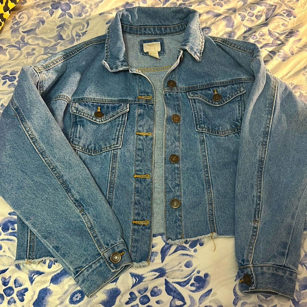 Girls blue Jean jacket
